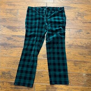 Talbots Velveteen Straight Legged Pants